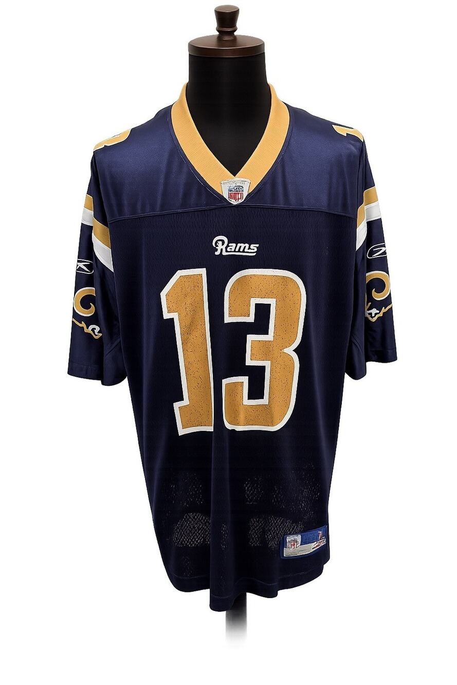 NWT Reebok Kurt Warner #13 St. Louis Rams NFL Jersey Men’s XL On Field